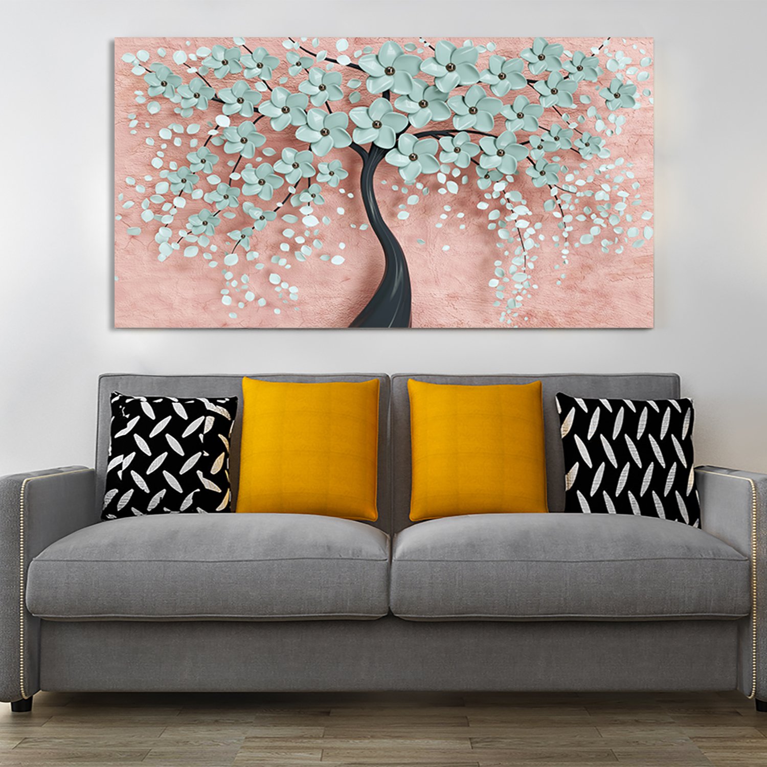 Living Room Tree Hanging Home Canvas Wall Painting  decorative masterpiece for home decor